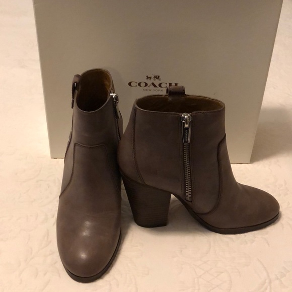 Brand New Coach Ankle Boots - Picture 1 of 2
